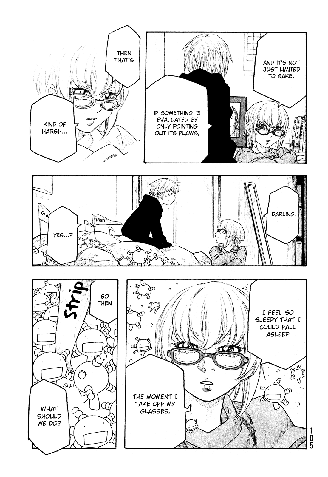 Moyashimon Chapter 143 page 8 - Chapter 143: A Man's Resolve