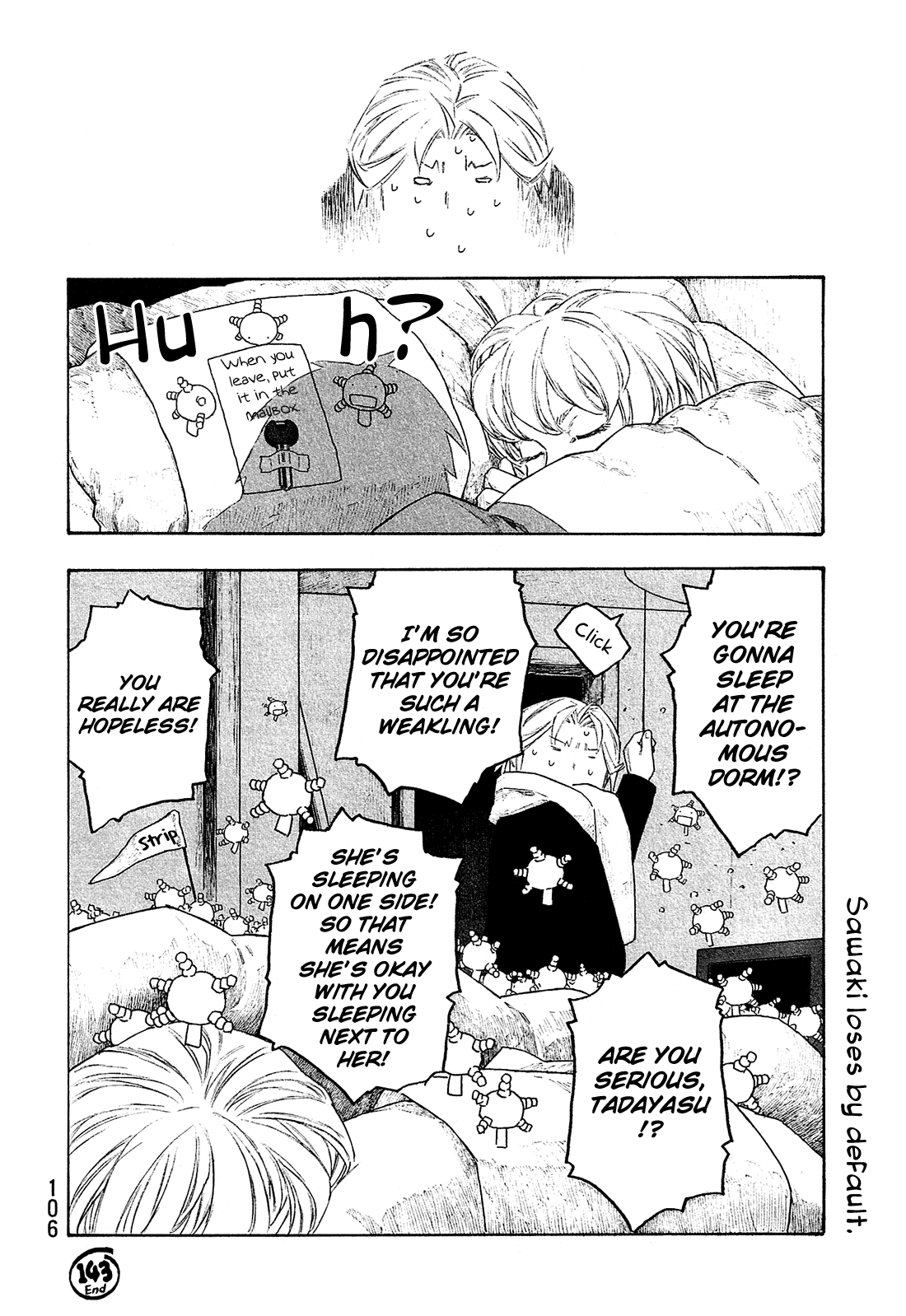 Moyashimon Chapter 143 page 9 - Chapter 143: A Man's Resolve