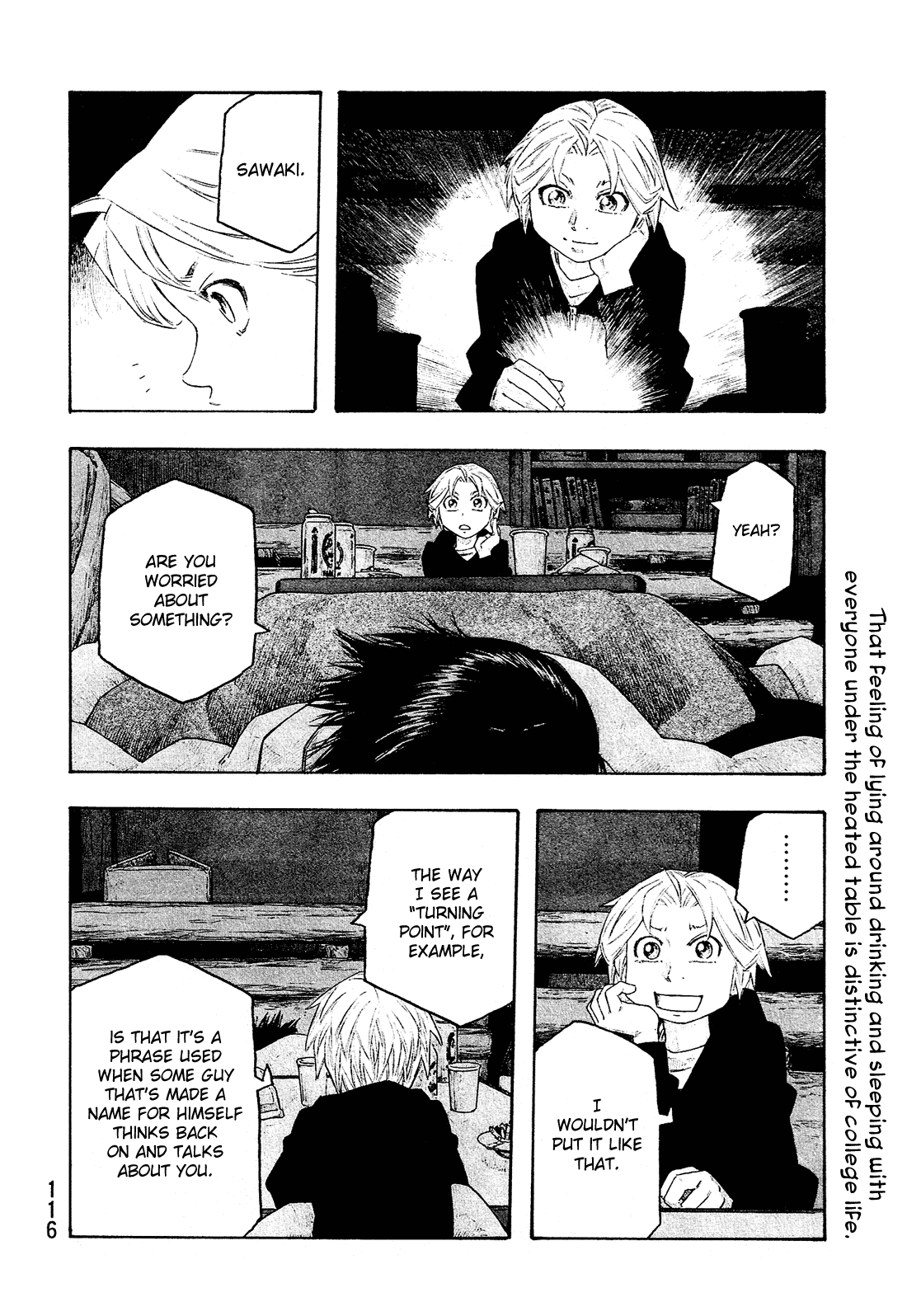 Moyashimon Chapter 144 page 11 - Chapter 144: Lost in Thought About Madoka Nishino.