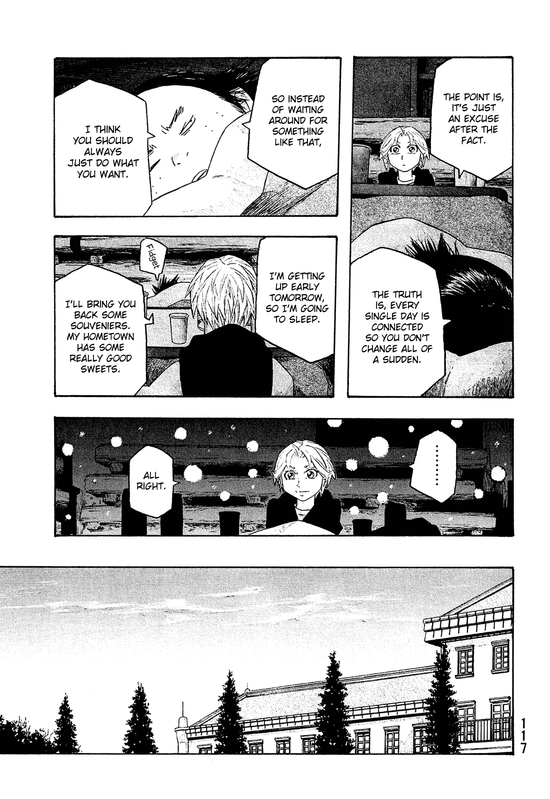 Moyashimon Chapter 144 page 12 - Chapter 144: Lost in Thought About Madoka Nishino.