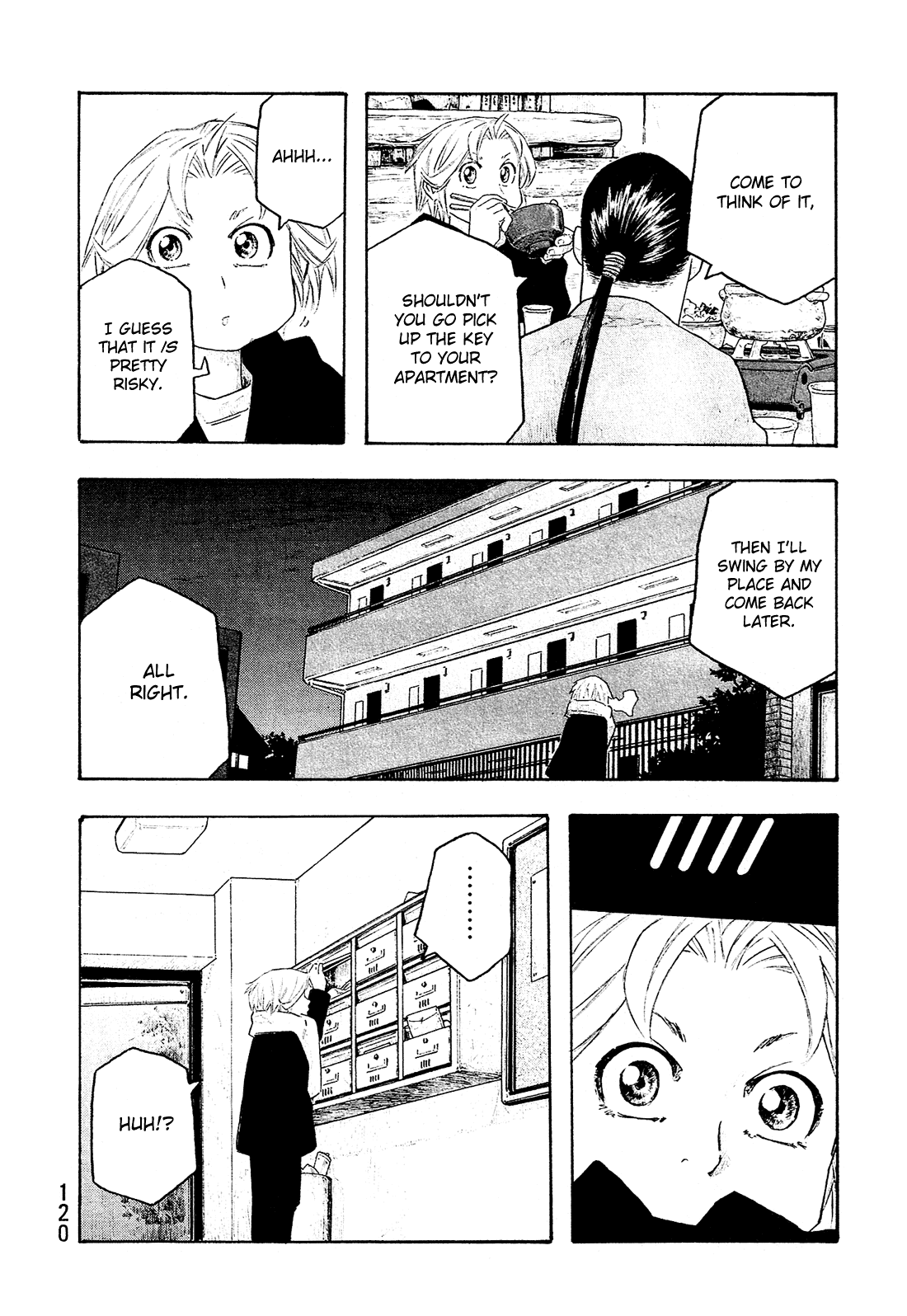 Moyashimon Chapter 144 page 15 - Chapter 144: Lost in Thought About Madoka Nishino.
