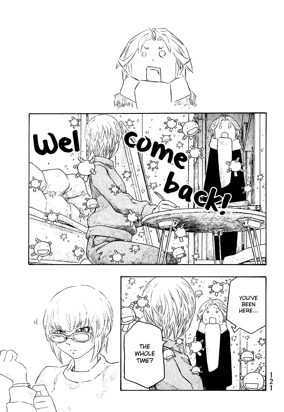 Moyashimon Chapter 144 page 16 - Chapter 144: Lost in Thought About Madoka Nishino.
