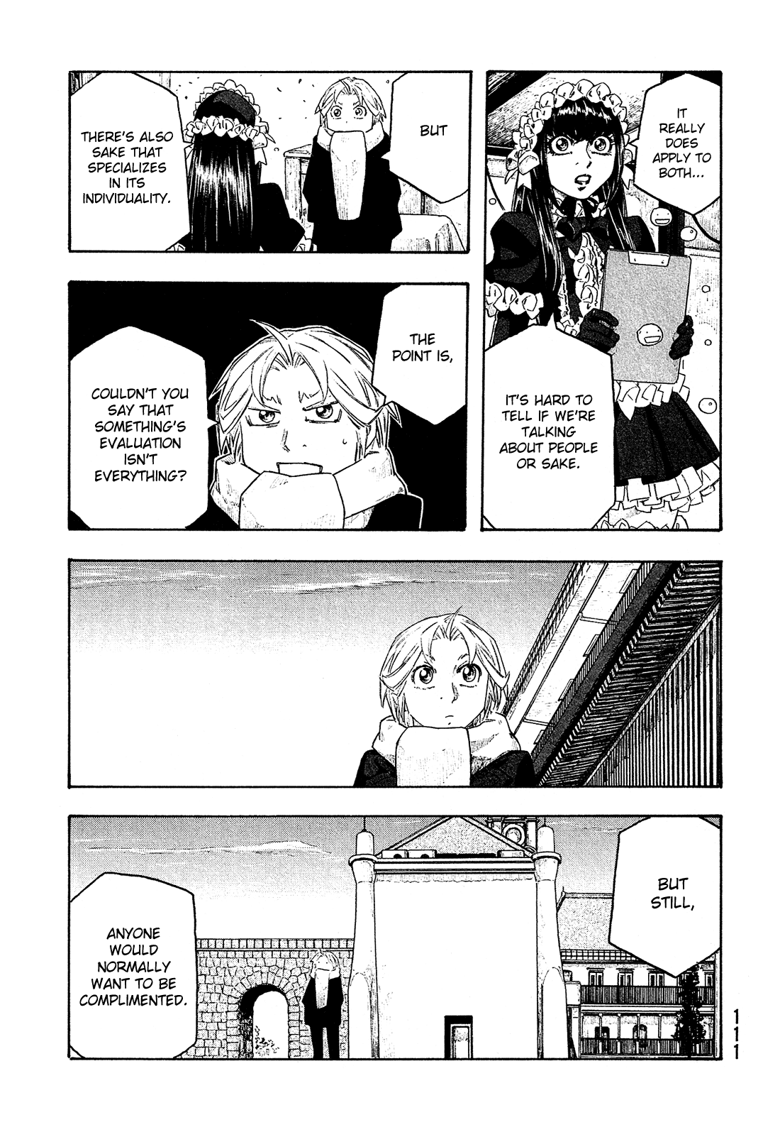 Moyashimon Chapter 144 page 6 - Chapter 144: Lost in Thought About Madoka Nishino.