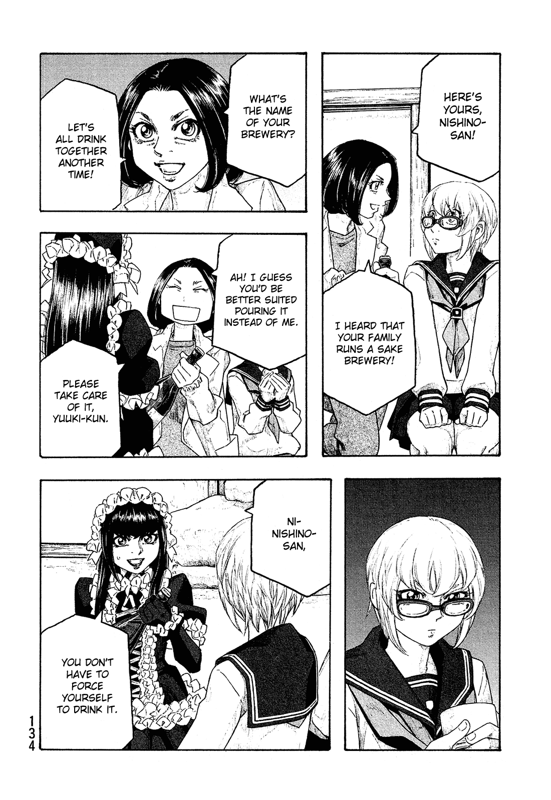 Moyashimon Chapter 145 page 13 - Chapter 145: New Year's