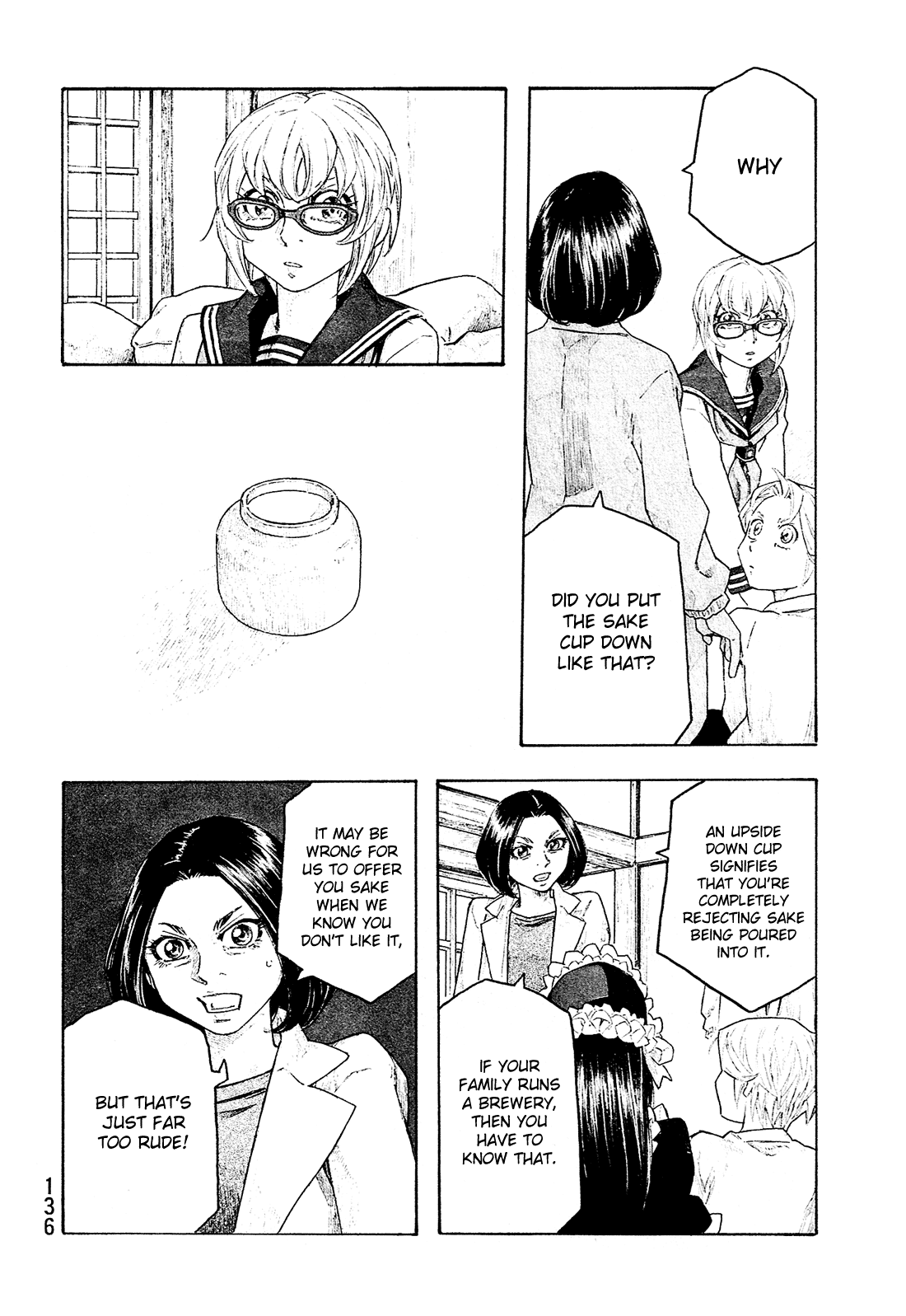 Moyashimon Chapter 145 page 15 - Chapter 145: New Year's