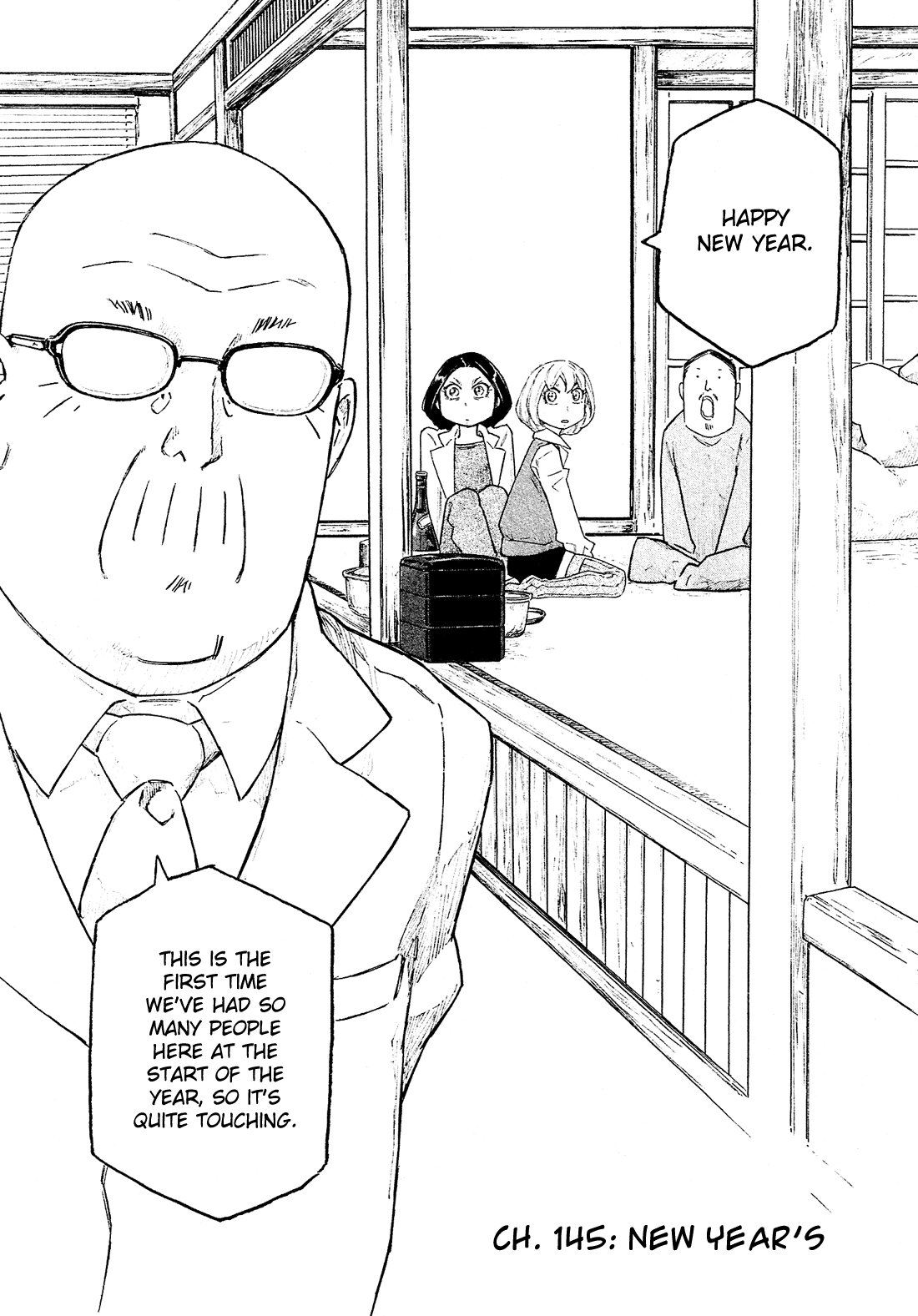 Moyashimon Chapter 145 page 4 - Chapter 145: New Year's
