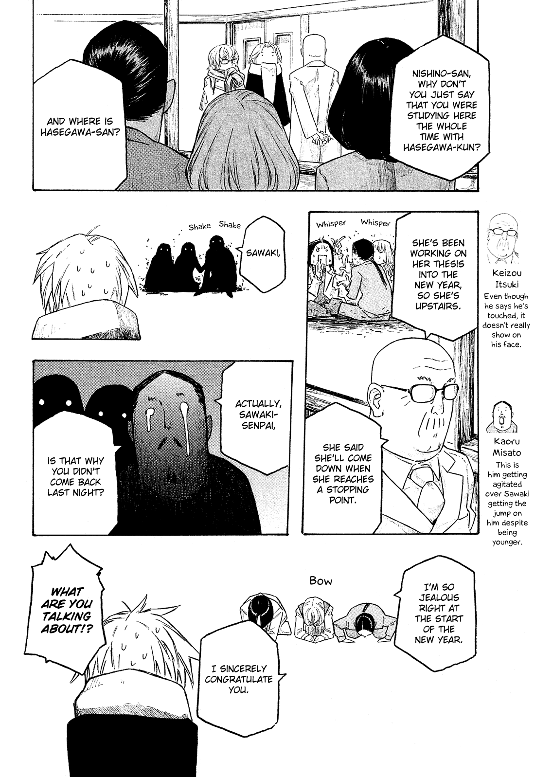 Moyashimon Chapter 145 page 5 - Chapter 145: New Year's