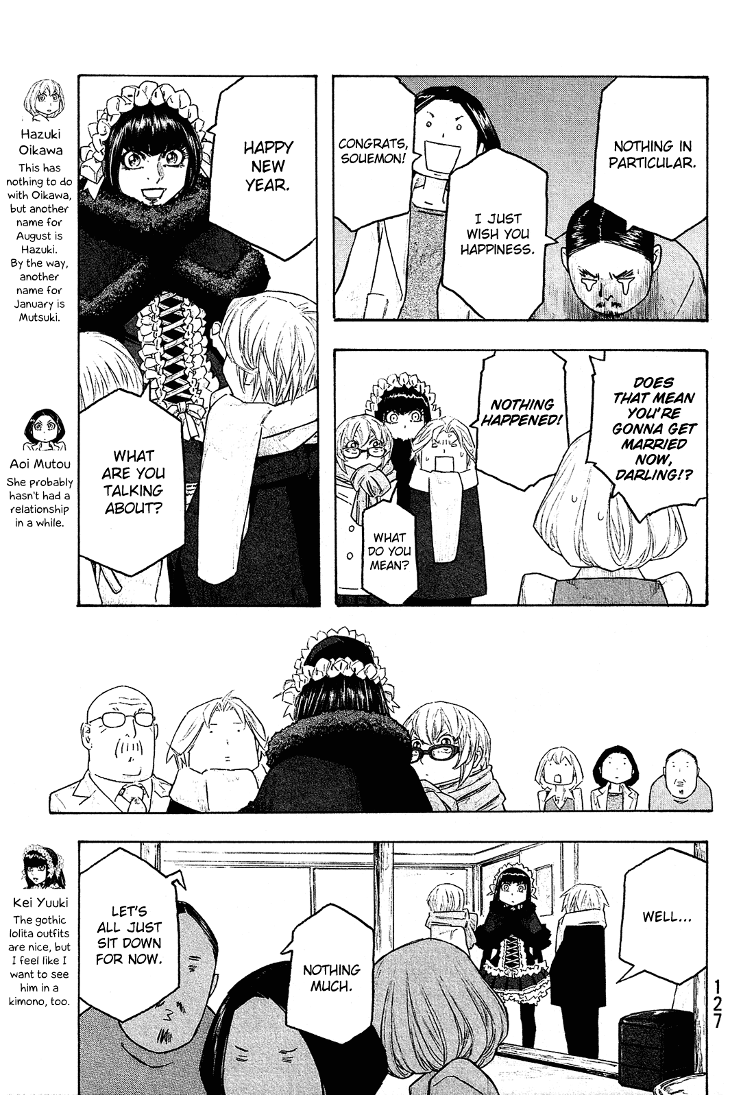 Moyashimon Chapter 145 page 6 - Chapter 145: New Year's