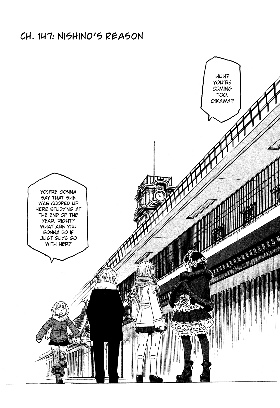 Moyashimon Chapter 147 page 4 - Chapter 147: Nishino's Reason