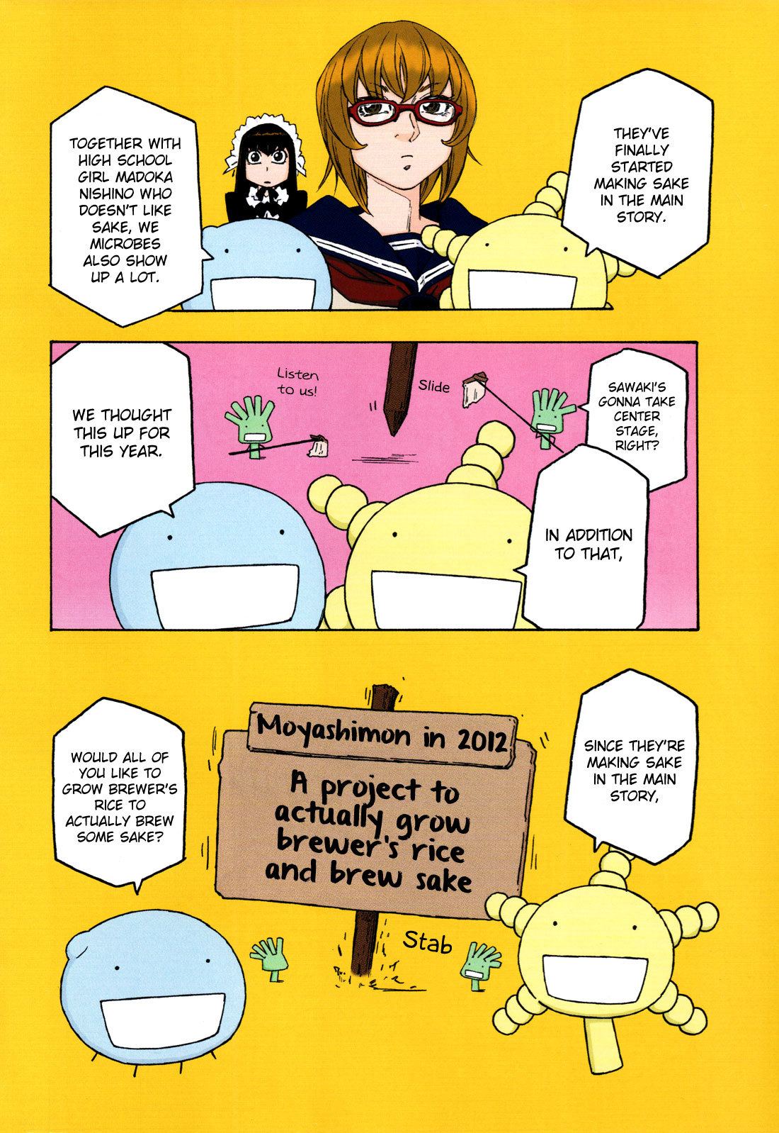 Moyashimon Chapter 149 page 24 - Chapter 149: A New Friend