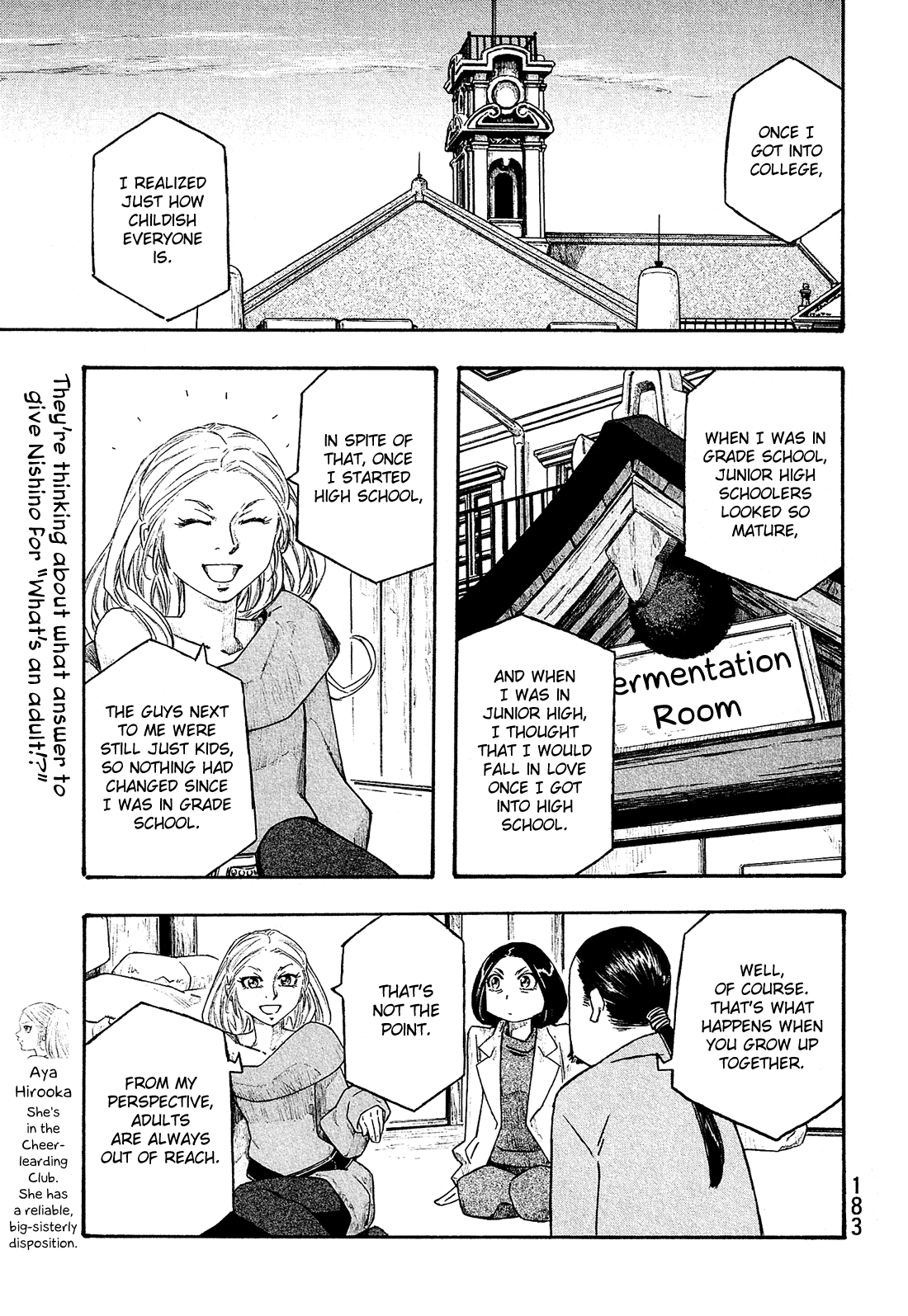 Moyashimon Chapter 149 page 6 - Chapter 149: A New Friend