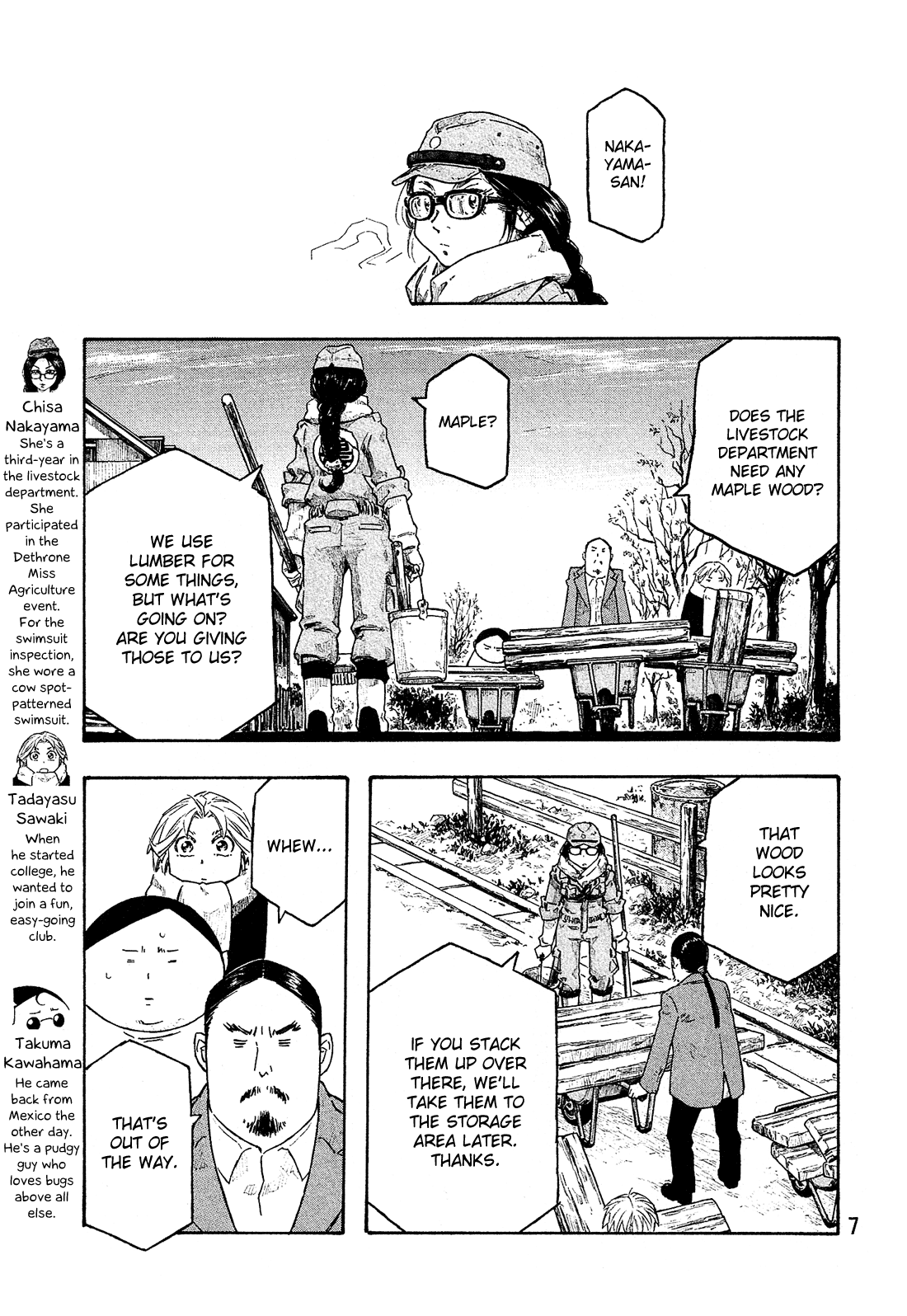 Moyashimon Chapter 150 page 10 - Chapter 150: A New Approach for Winter