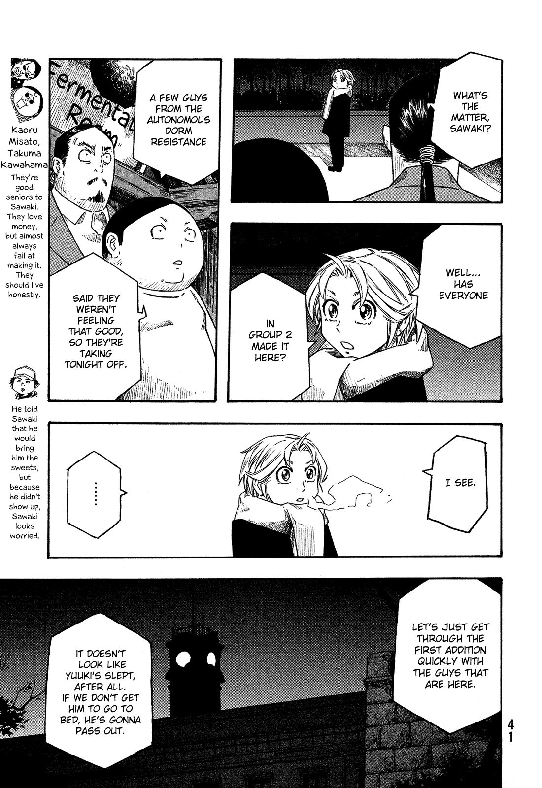 Moyashimon Chapter 152 page 16 - Chapter 152: A Sudden Turning Point