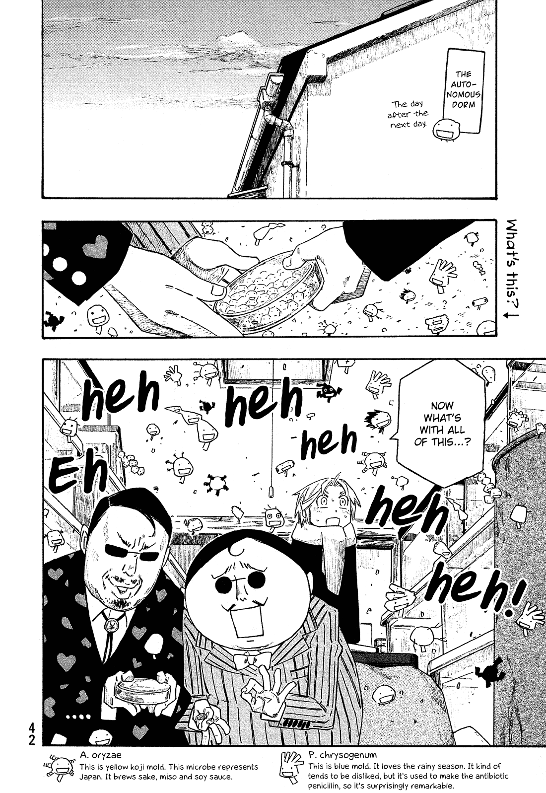 Moyashimon Chapter 152 page 17 - Chapter 152: A Sudden Turning Point