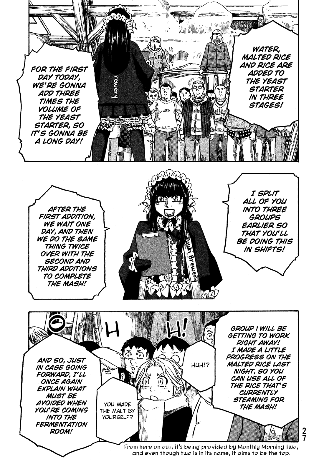 Moyashimon Chapter 152 page 2 - Chapter 152: A Sudden Turning Point