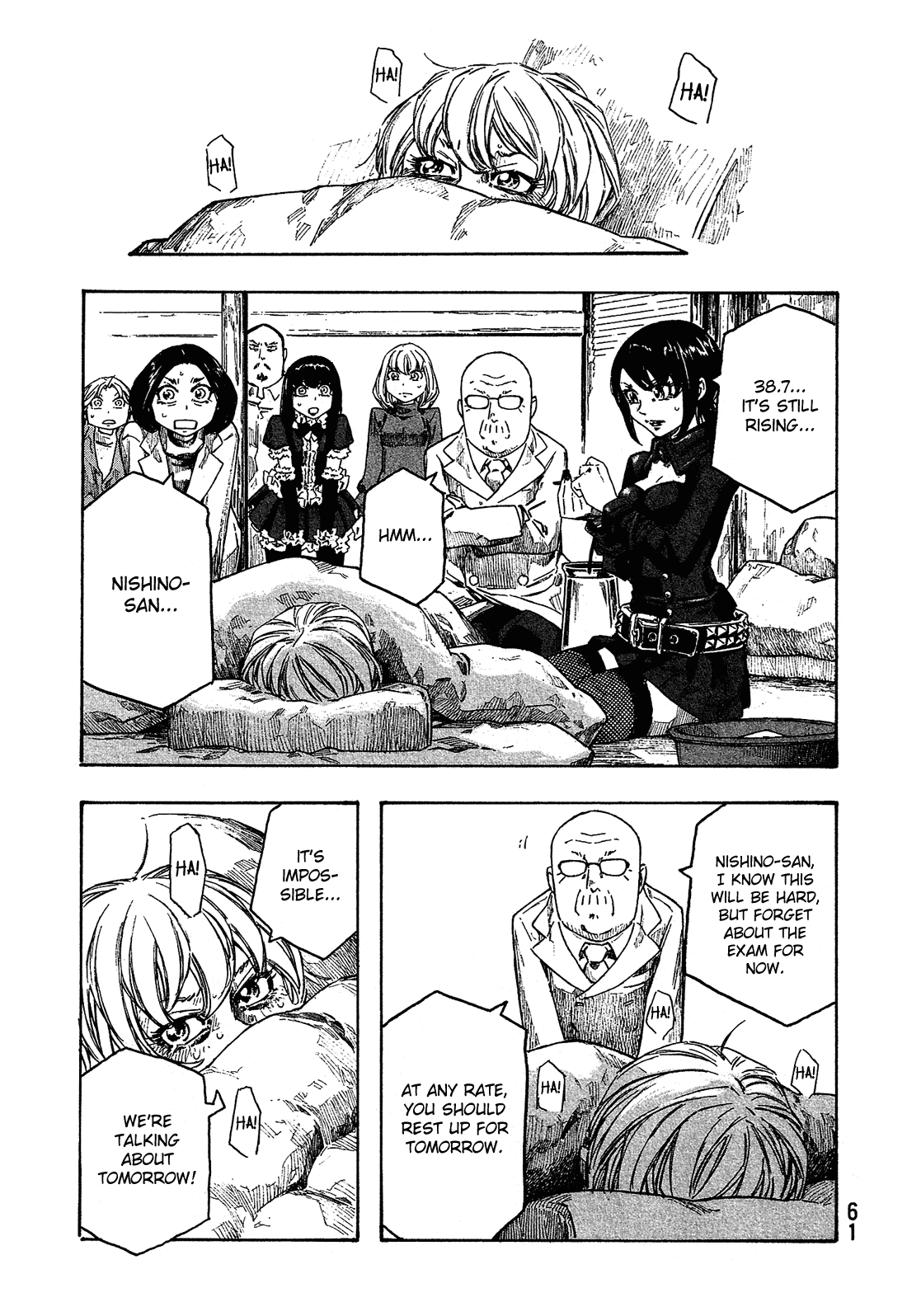 Moyashimon Chapter 153 page 12 - Chapter 153: The Night Before the Exam