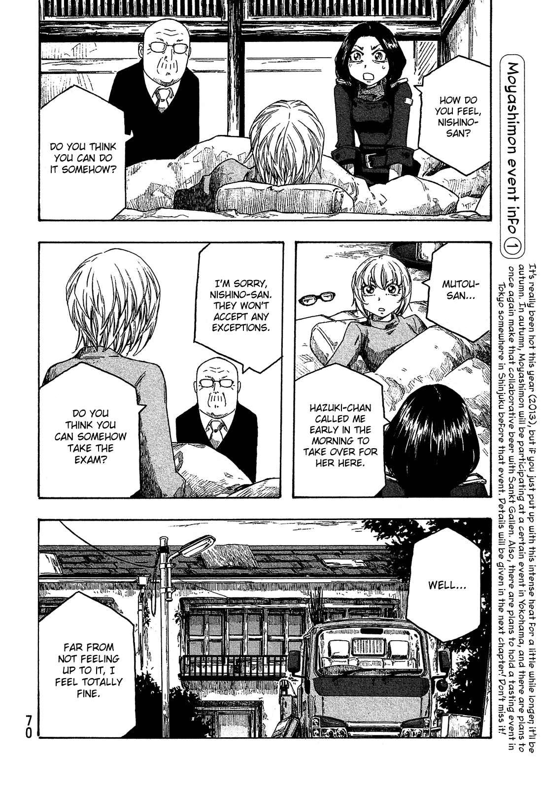 Moyashimon Chapter 153 page 21 - Chapter 153: The Night Before the Exam