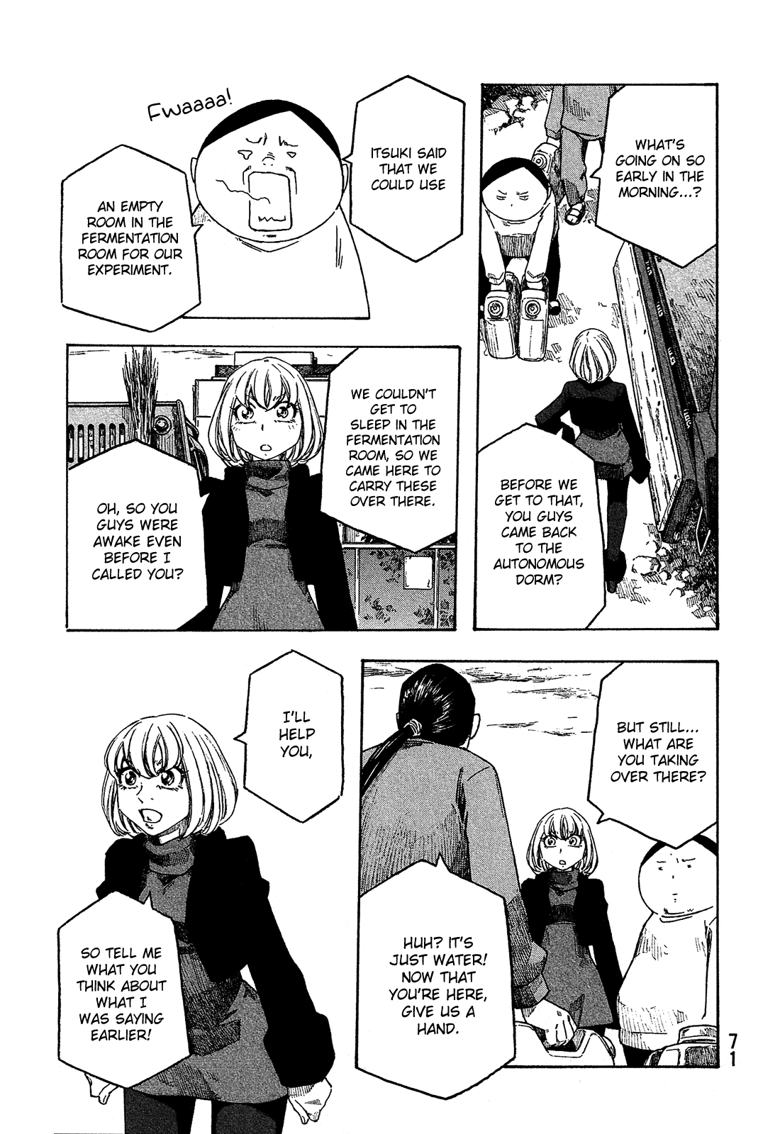 Moyashimon Chapter 153 page 22 - Chapter 153: The Night Before the Exam