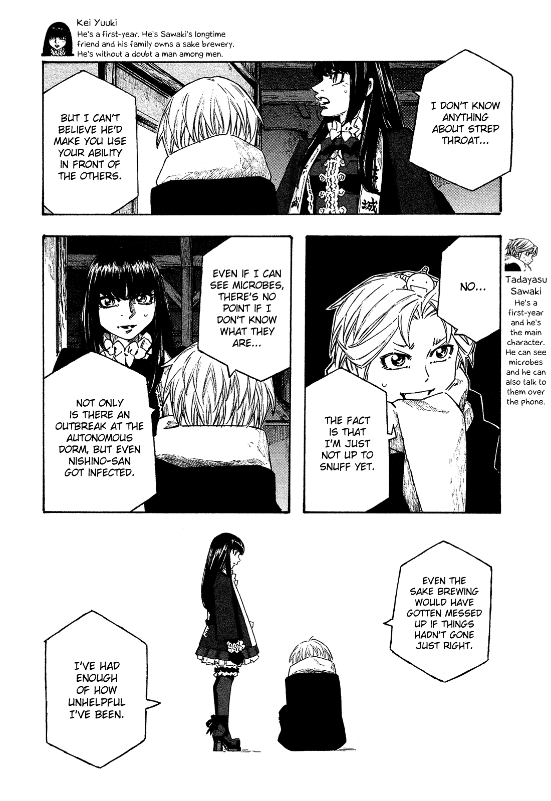 Moyashimon Chapter 153 page 3 - Chapter 153: The Night Before the Exam