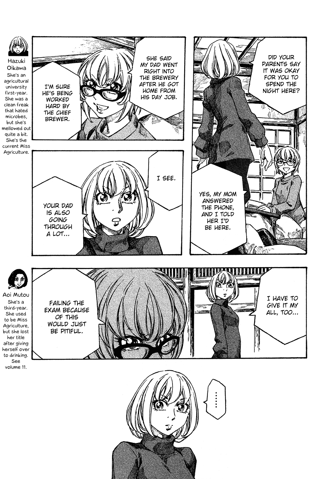 Moyashimon Chapter 153 page 6 - Chapter 153: The Night Before the Exam