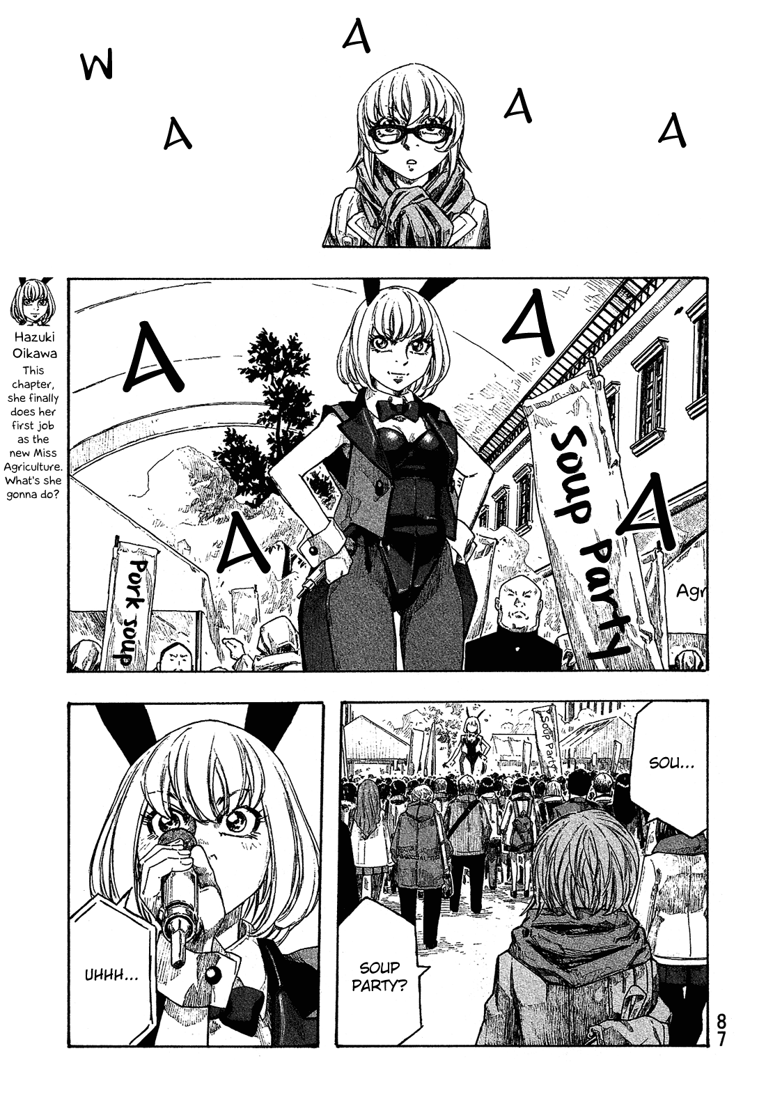 Moyashimon Chapter 154 page 14 - Chapter 154: The New Miss Agriculture