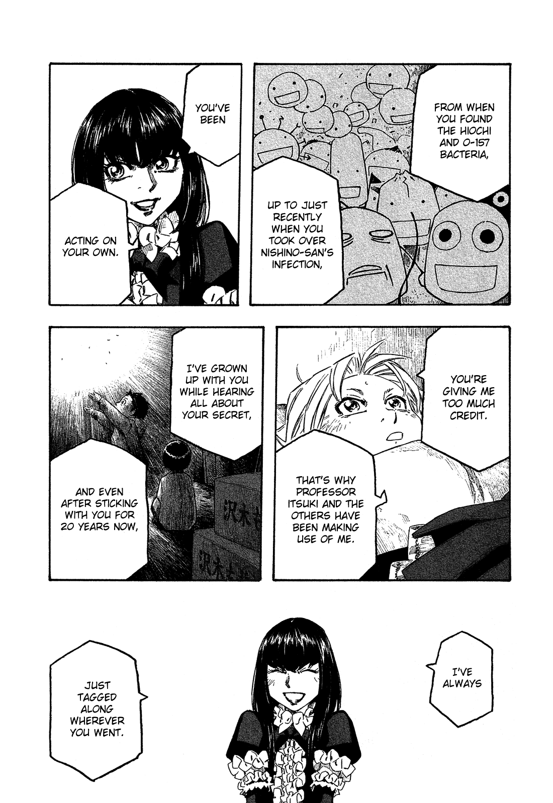 Moyashimon Chapter 155 page 14 - Chapter 155: Kei's Confession