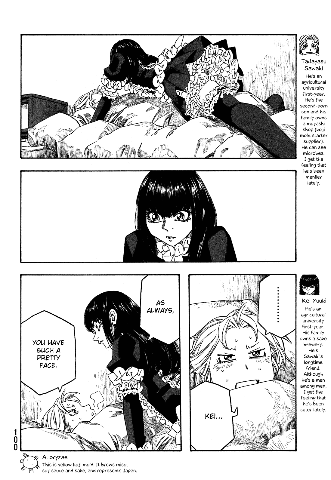 Moyashimon Chapter 155 page 3 - Chapter 155: Kei's Confession