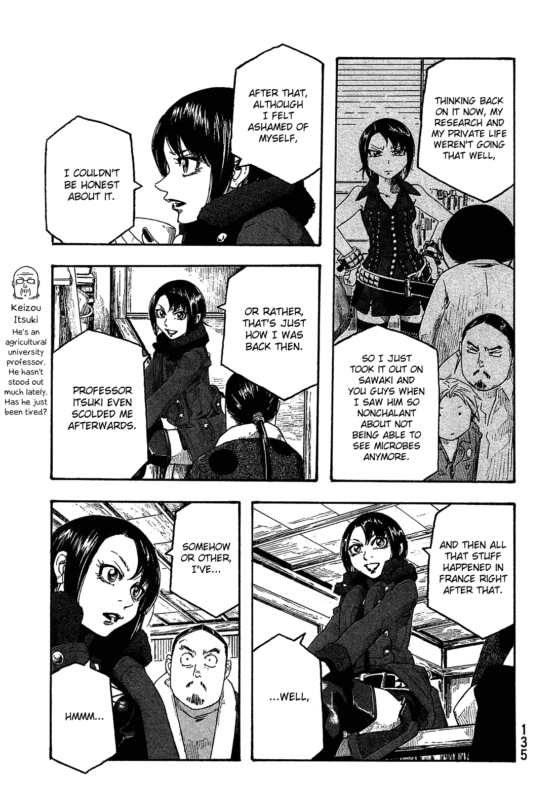 Moyashimon Chapter 156 page 14 - Chapter 156: Haruka Hasegawa's Confession