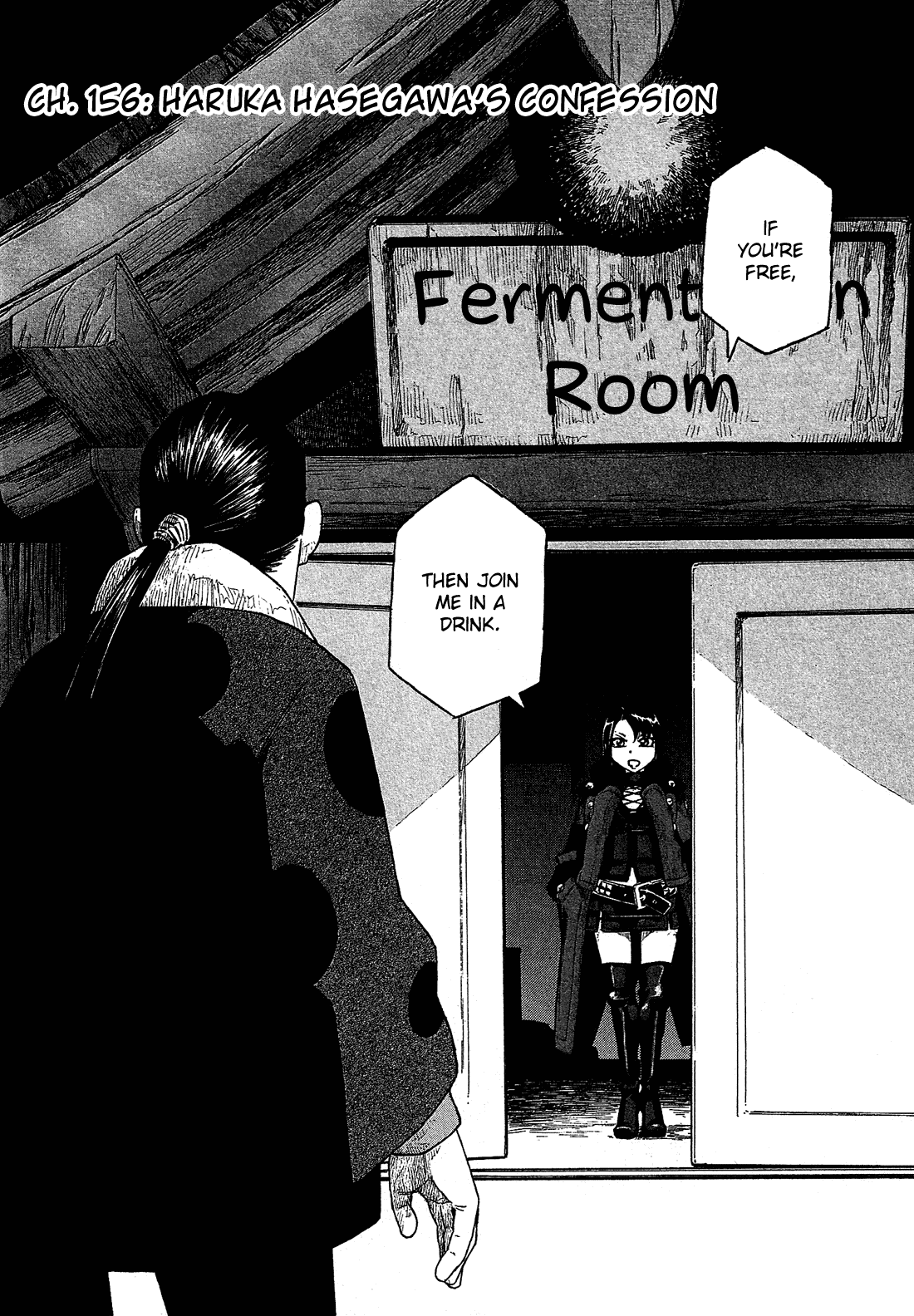 Moyashimon Chapter 156 page 4 - Chapter 156: Haruka Hasegawa's Confession