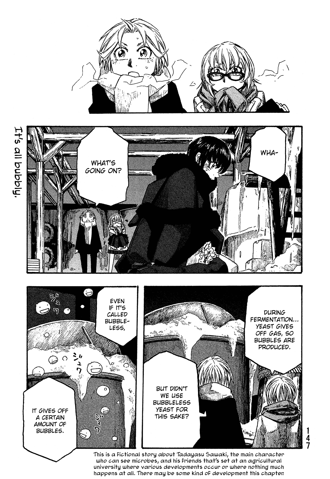 Moyashimon Chapter 157 page 2 - Chapter 157: Chief Brewer, Yeast and Distilled Alcohol