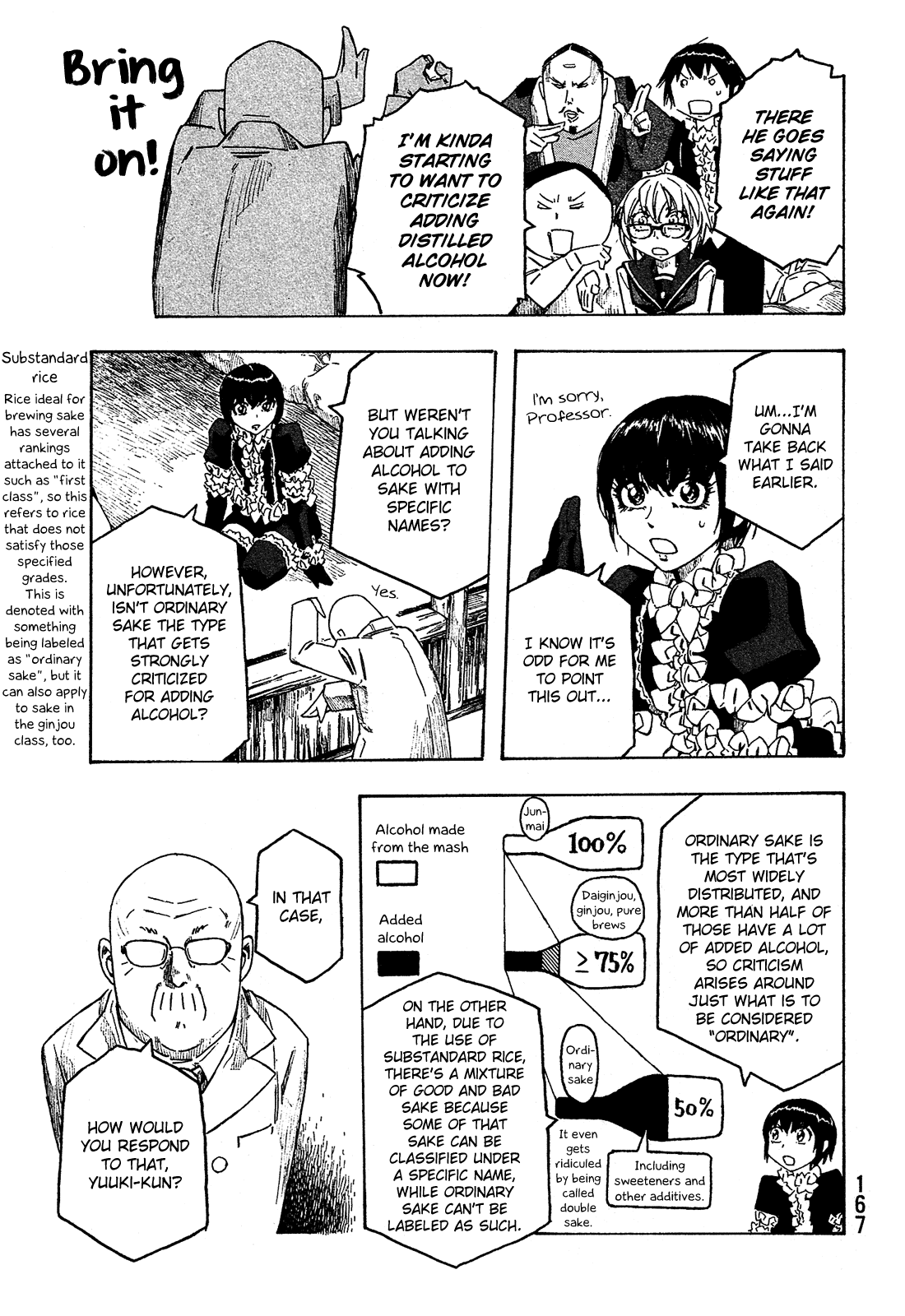 Moyashimon Chapter 157 page 22 - Chapter 157: Chief Brewer, Yeast and Distilled Alcohol