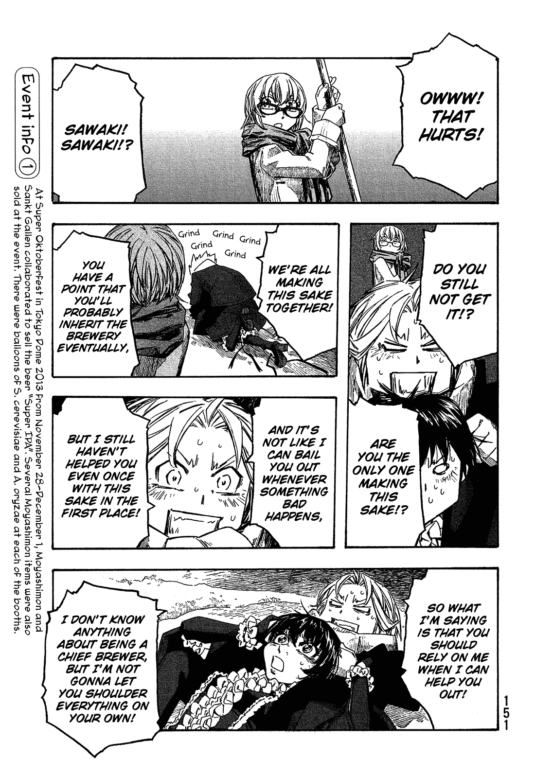 Moyashimon Chapter 157 page 6 - Chapter 157: Chief Brewer, Yeast and Distilled Alcohol