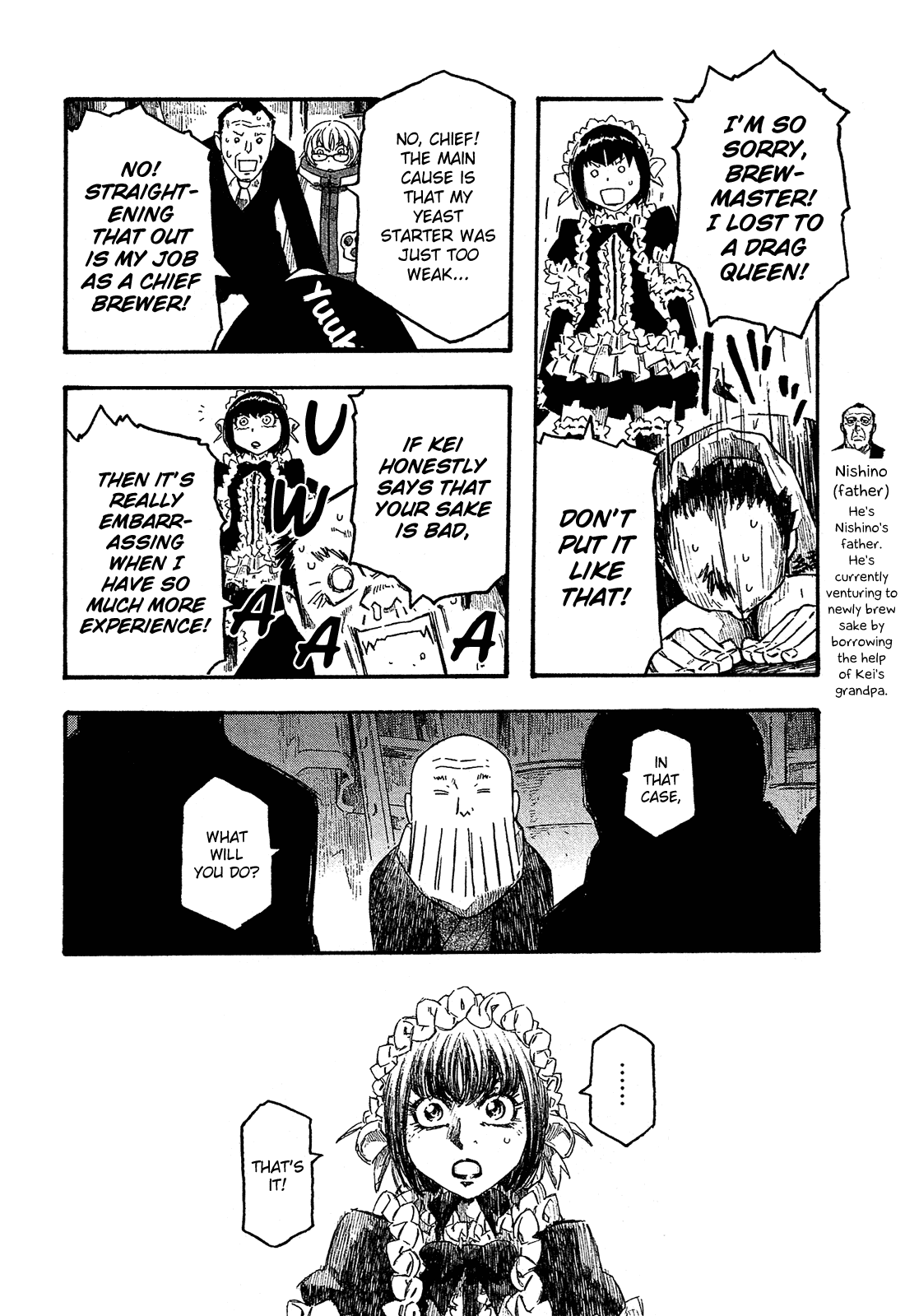 Moyashimon Chapter 158 page 17 - Chapter 158: Good Sake Brews Peace