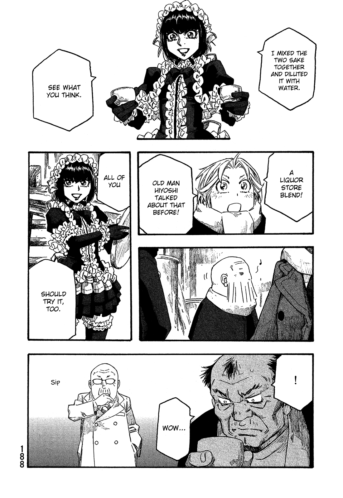 Moyashimon Chapter 158 page 19 - Chapter 158: Good Sake Brews Peace