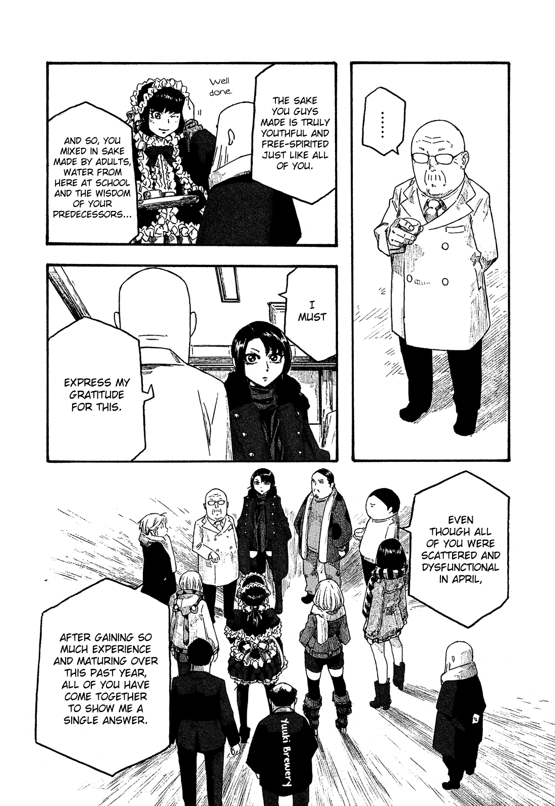 Moyashimon Chapter 158 page 20 - Chapter 158: Good Sake Brews Peace