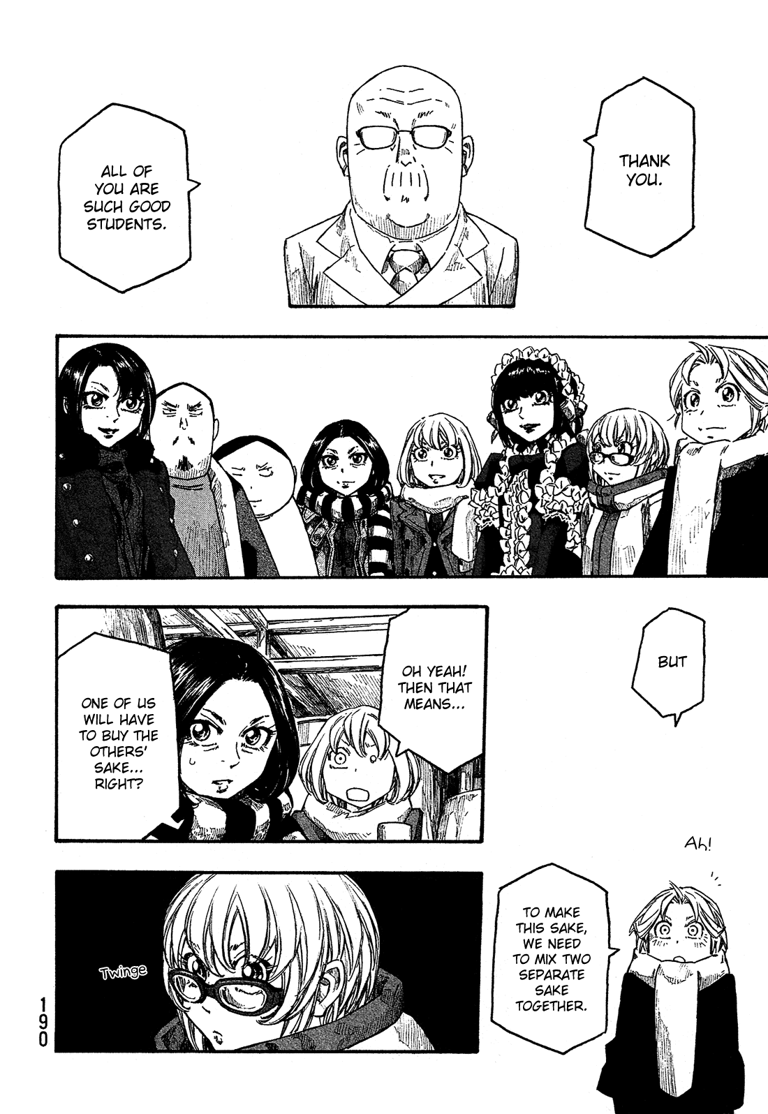 Moyashimon Chapter 158 page 21 - Chapter 158: Good Sake Brews Peace