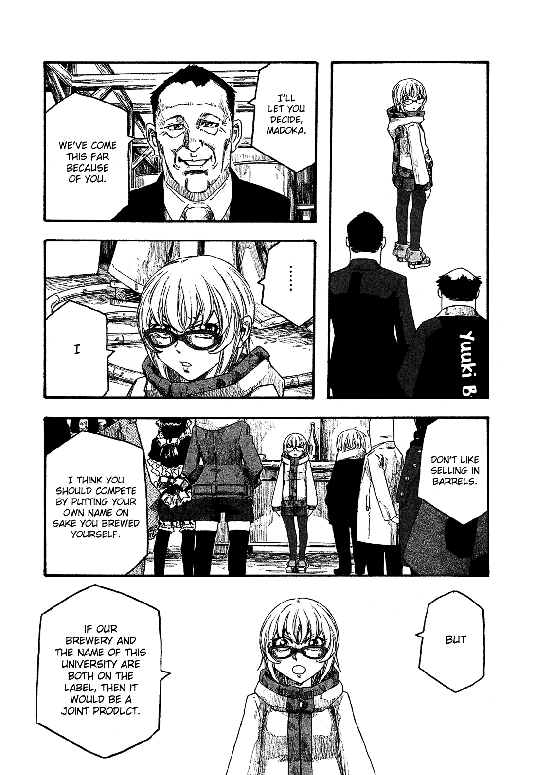 Moyashimon Chapter 158 page 22 - Chapter 158: Good Sake Brews Peace