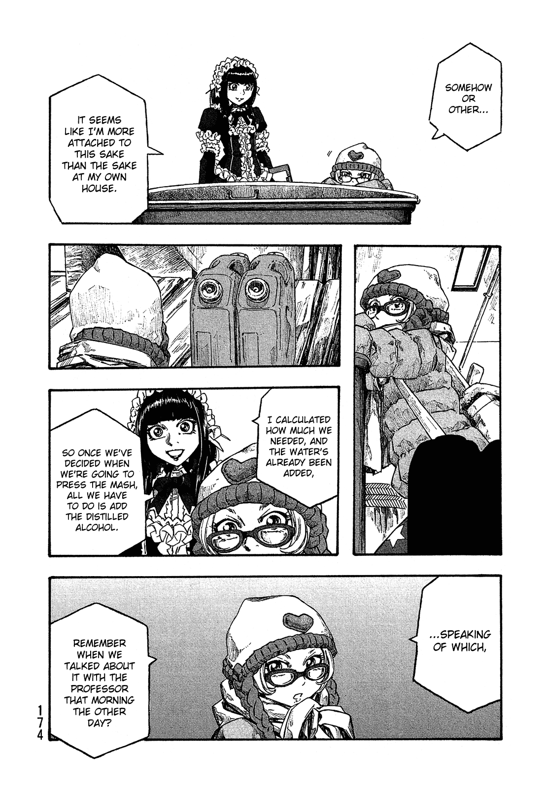 Moyashimon Chapter 158 page 5 - Chapter 158: Good Sake Brews Peace
