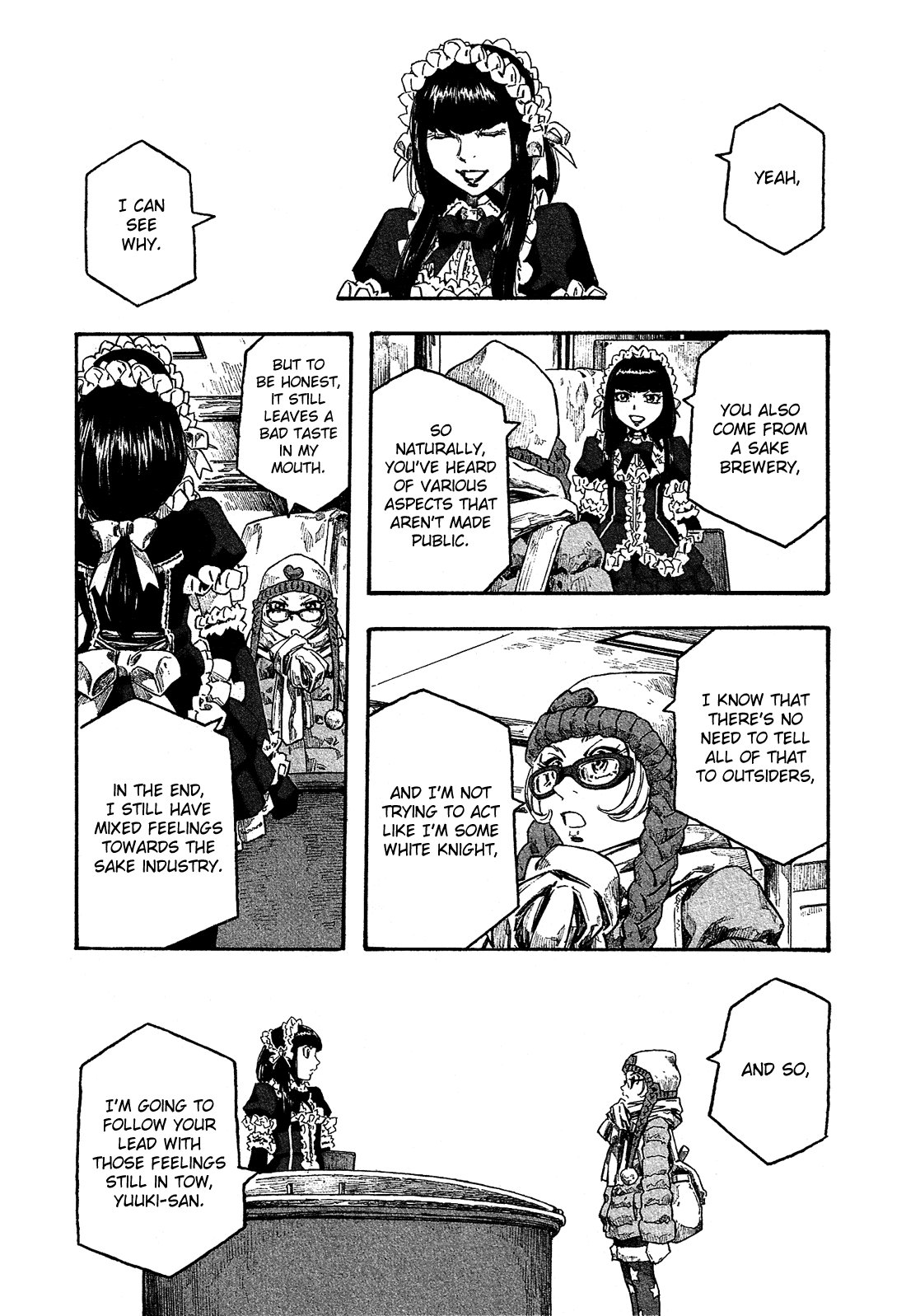 Moyashimon Chapter 158 page 7 - Chapter 158: Good Sake Brews Peace