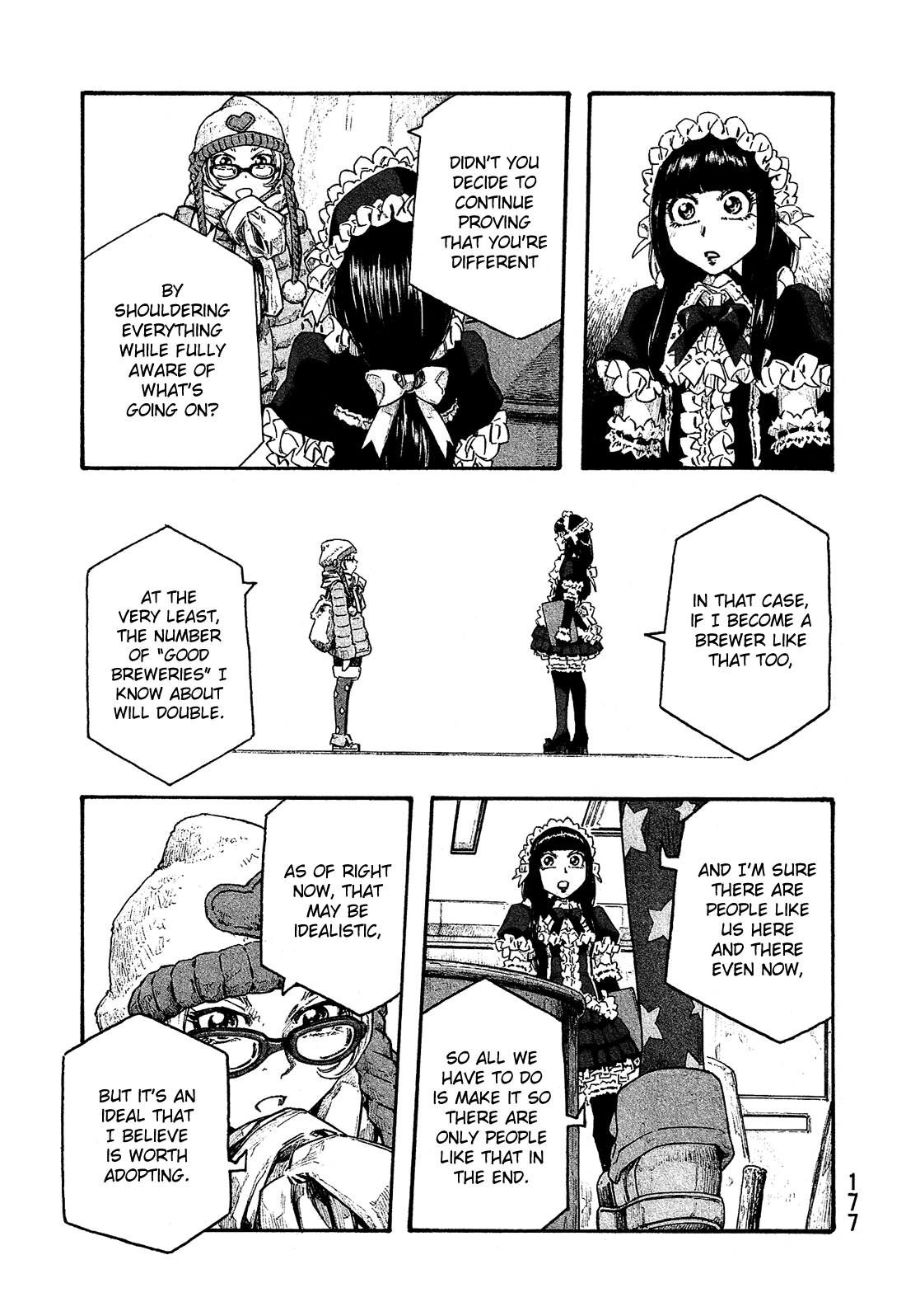 Moyashimon Chapter 158 page 8 - Chapter 158: Good Sake Brews Peace