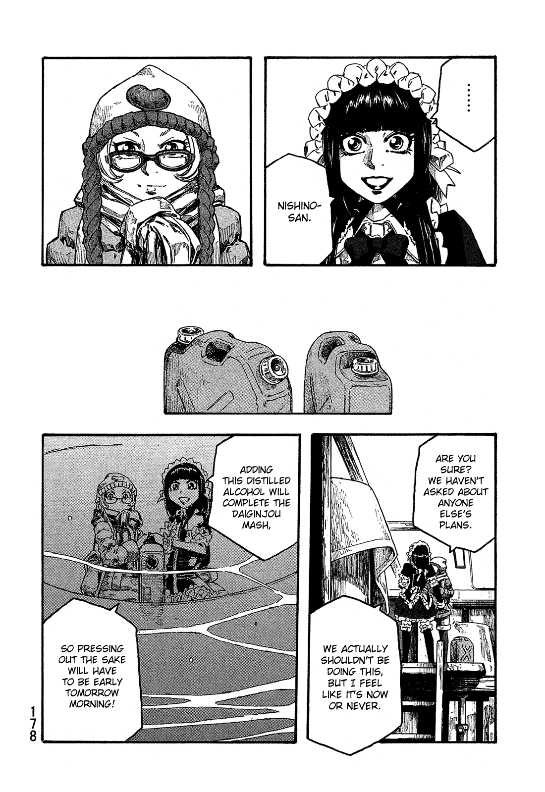 Moyashimon Chapter 158 page 9 - Chapter 158: Good Sake Brews Peace