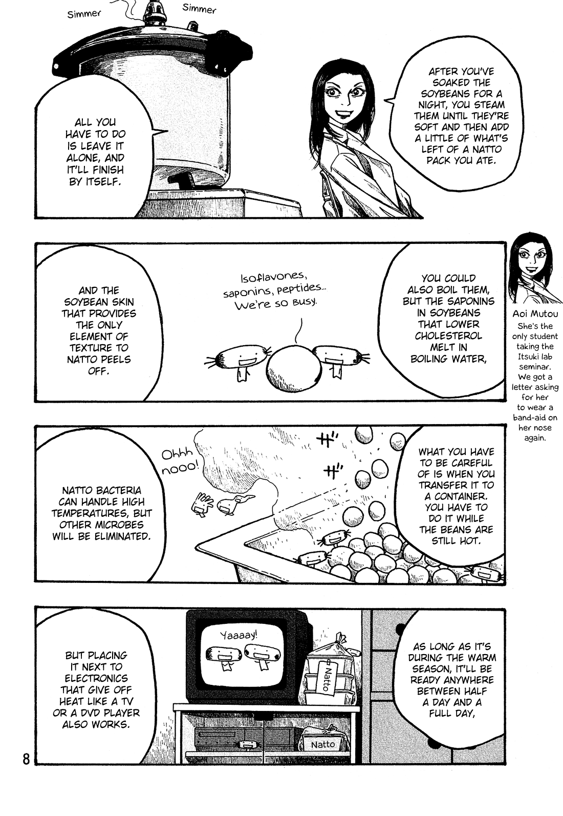 Moyashimon Chapter 24 page 11 - Chapter 24: The Natto-eating Guy from Kansai and the Straight Man Returnee