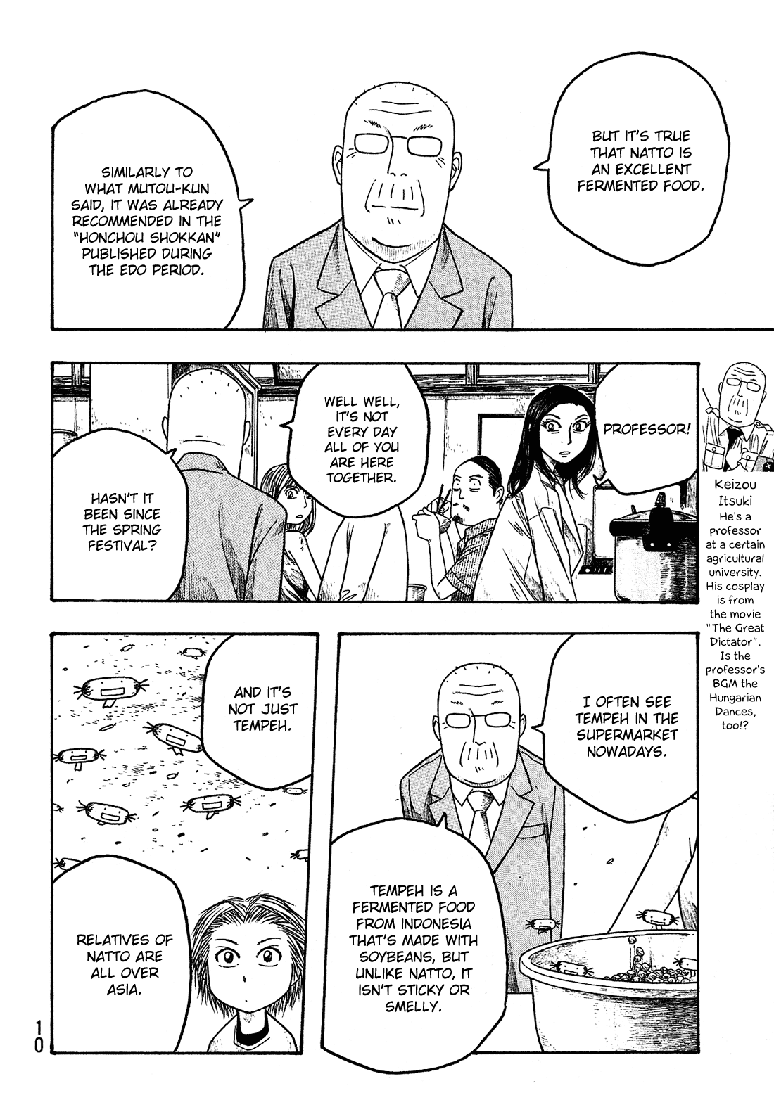 Moyashimon Chapter 24 page 13 - Chapter 24: The Natto-eating Guy from Kansai and the Straight Man Returnee