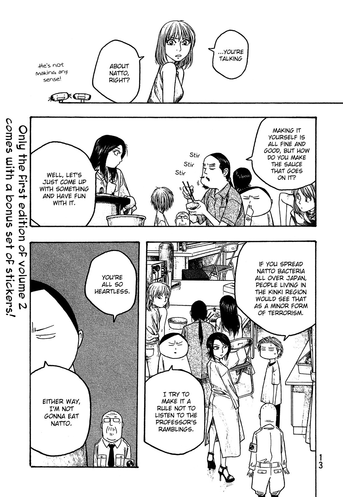 Moyashimon Chapter 24 page 16 - Chapter 24: The Natto-eating Guy from Kansai and the Straight Man Returnee