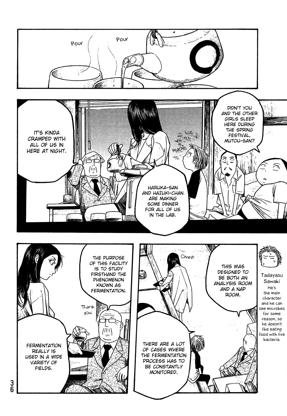 Moyashimon Chapter 26 page 5 - Chapter 26: DRC