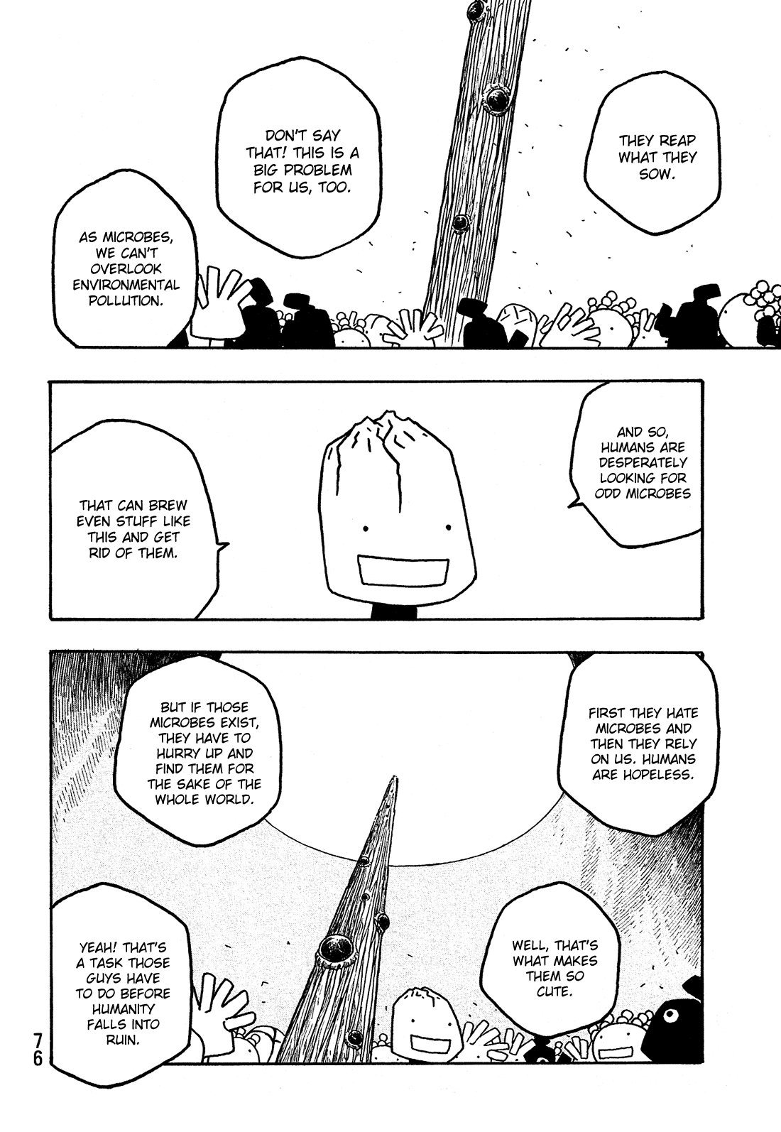 Moyashimon Chapter 28 page 12 - Chapter 28: The Ocean Starts Here At the End of the Earth.