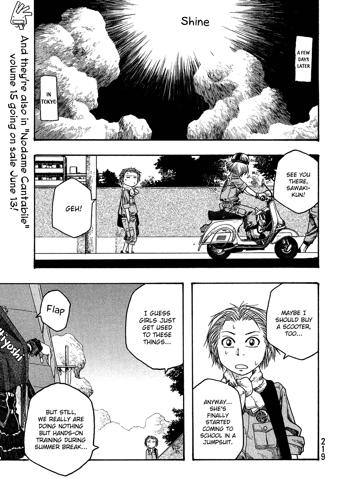 Moyashimon Chapter 37 page 16 - Chapter 37: I Hope You'll Be Happy Tomorrow, Too
