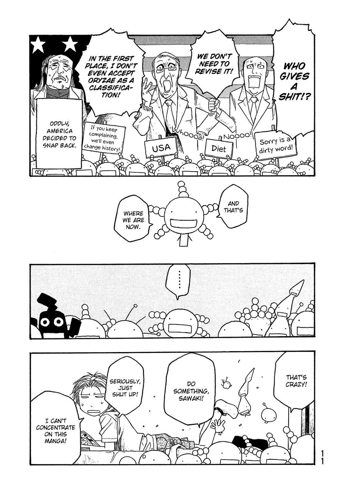 Moyashimon Chapter 38 page 13 - Chapter 38: Oryzae's Depression