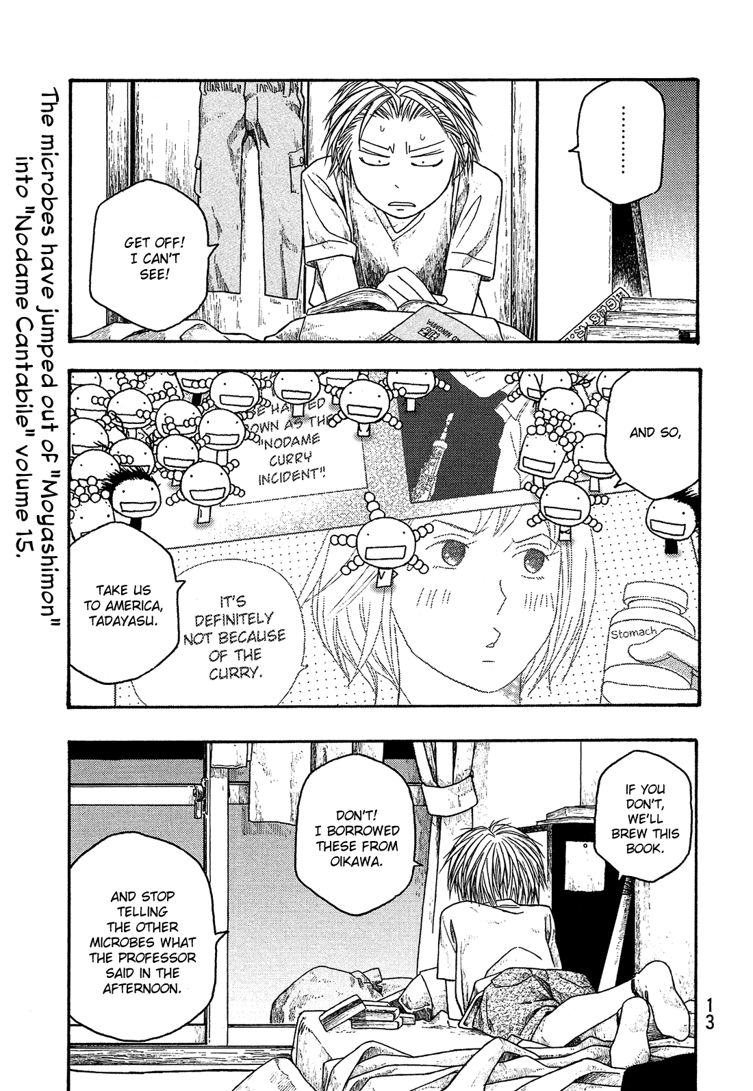 Moyashimon Chapter 38 page 15 - Chapter 38: Oryzae's Depression
