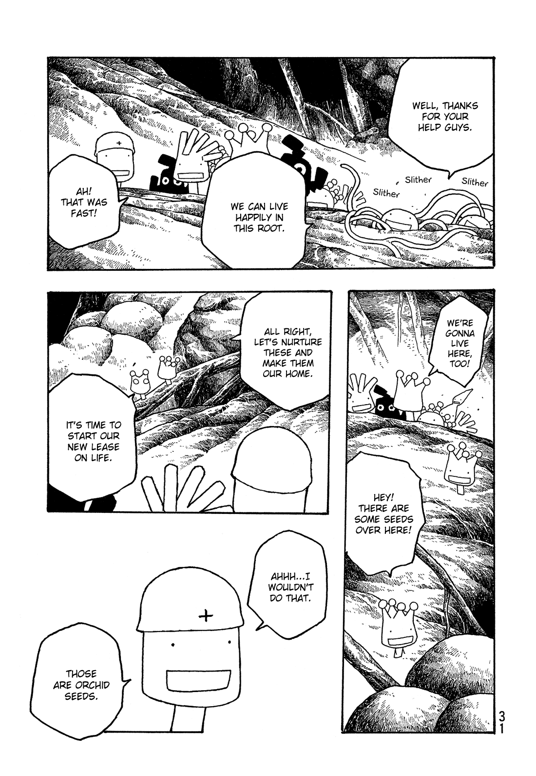 Moyashimon Chapter 39 page 13 - Chapter 39: Those Who Don't Fly High Won't Take a Big Fall, Either